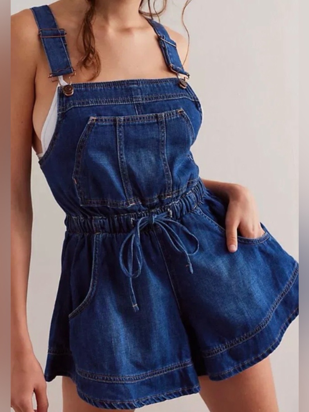 NWT Free People We The Free Midnight Interlude Shortall Size S